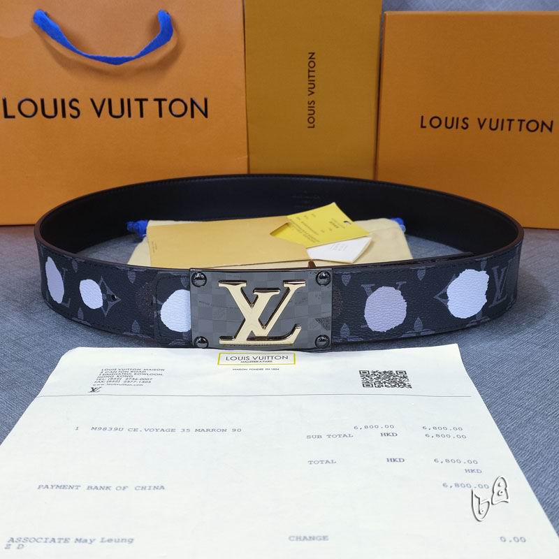 LV belt 38mmX80-125cm lb (35)